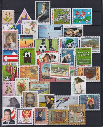 Österreich Jahrgang 2008 postfrisch