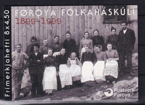 Dänemark Färöer 372-373 gestempelt als Markenheftchen #DAK46