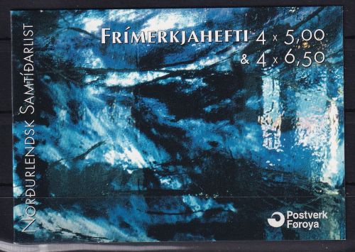 Dänemark Färöer 421-422 gestempelt als Markenheftchen #DAK47
