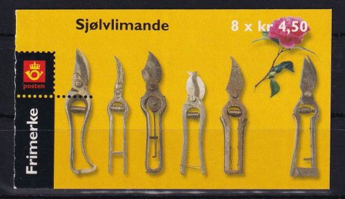 Norwegen 1366-1367 gestempelt als Markenheftchen #DAK52