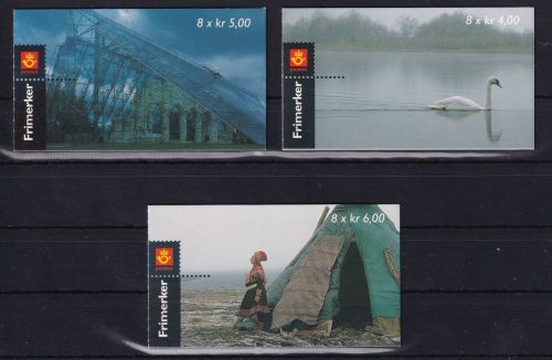 Norwegen 1307-1309 gestempelt als Markenheftchen #DAK54