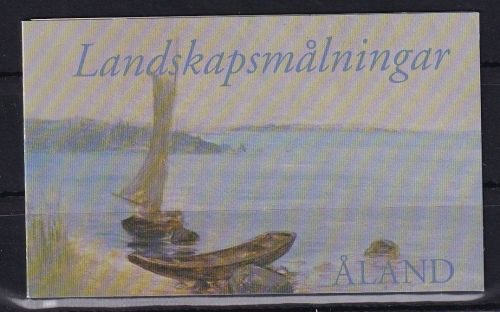 Aland 219-222 gestempelt als Markenheftchen #DAK56