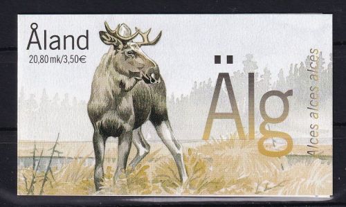 Aland 171-174 gestempelt als Markenheftchen #DAK58
