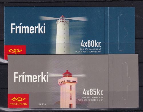 Island 1007-1008 gestempelt als Markenheftchen #DAK61