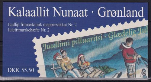 Grönland 313-314 gestempelt als Markenheftchen #DAK72