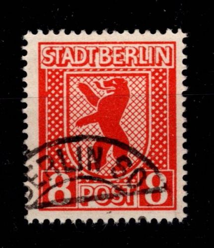 SBZ 3 A IV gestempelt Plattenfehler #OR573
