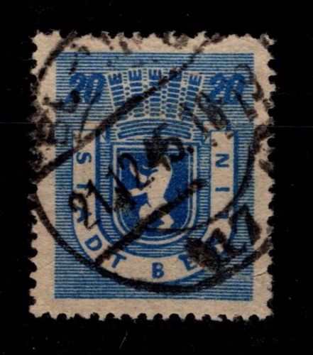 SBZ 6 A II gestempelt Plattenfehler #OR580
