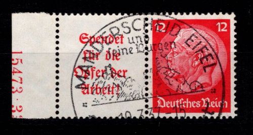 Deutsches Reich W 61 HAN gestempelt H 15473.33 #OR628