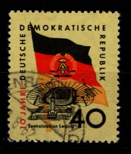 DDR 727 x gestempelt geprüft Paul BPP #OR636