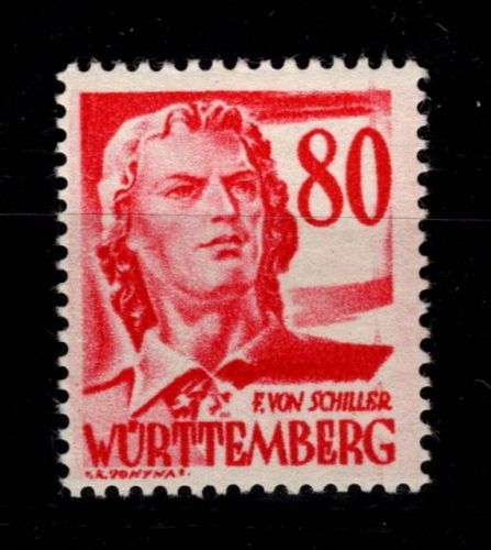 Französische Zone Württemberg 36 postfrisch #OR650