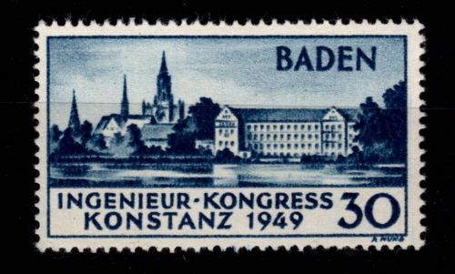 Französische Zone Baden 46 I postfrisch