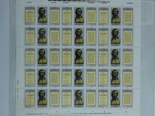 DDR ZD Bogen 3254-3255 postfrisch mit DV #OO237