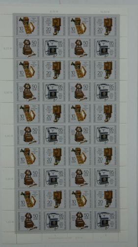 DDR ZD-Bogen 3226-3229 postfrisch mit DV 4 #OO261