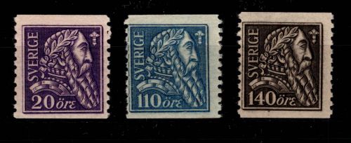 Schweden 141 W-143 W postfrisch #OV018