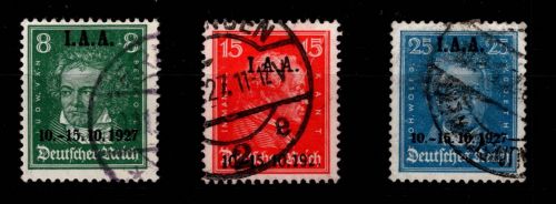 Deutsches Reich 407-409 gestempelt #DAQ95