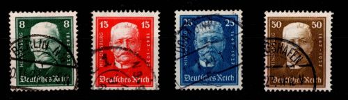 Deutsches Reich 403-406 gestempelt