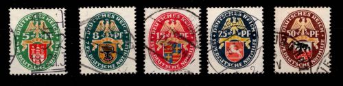 Deutsches Reich 425-429 gestempelt