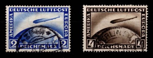 Deutsches Reich 423-424 gestempelt #DAR07