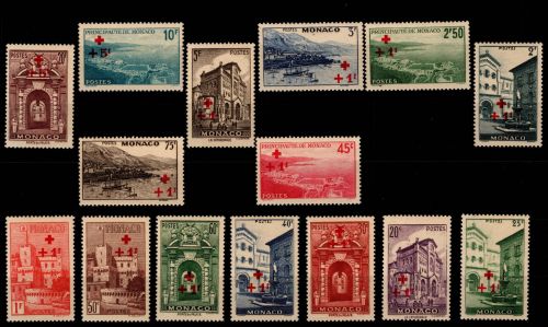 Monaco 205-219 postfrisch