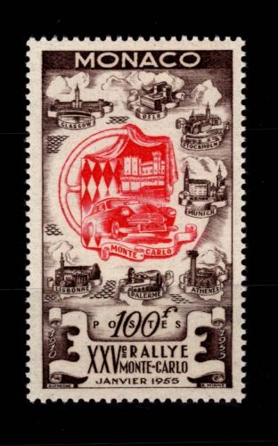 Monaco 496 postfrisch Autorennen #OE322