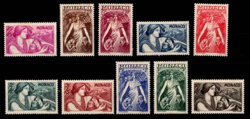 Monaco 247-256 postfrisch