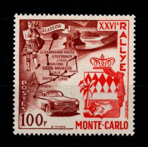 Monaco 560 postfrisch Autorennen #OE327