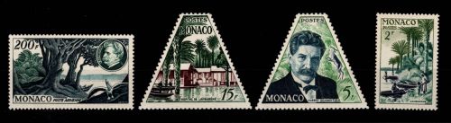 Monaco 492-495 postfrisch Albert Schweitzer #OE331