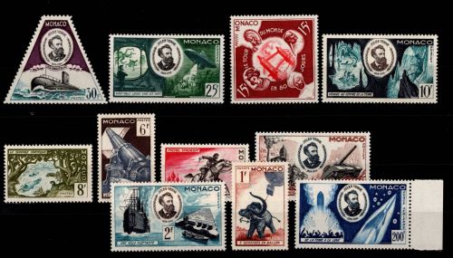 Monaco 512-522 postfrisch Jules Verne #OE338