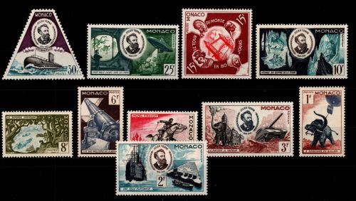 Monaco 512-521 postfrisch Jules Verne #OE339
