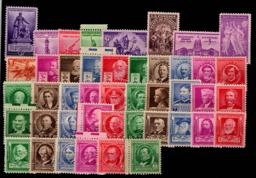 USA 455-498 postfrisch Jahrgang 1940 #OE377