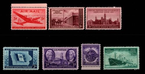 USA 544-550 postfrisch Jahrgang 1946 #OE383