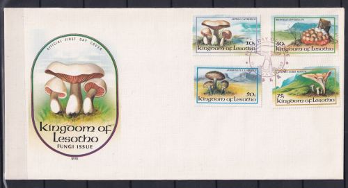 Lesotho 411-414 gestempelt