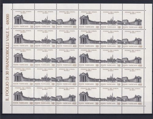 Vatikan 1043-1045 postfrisch als ZD-Bogen #OM768