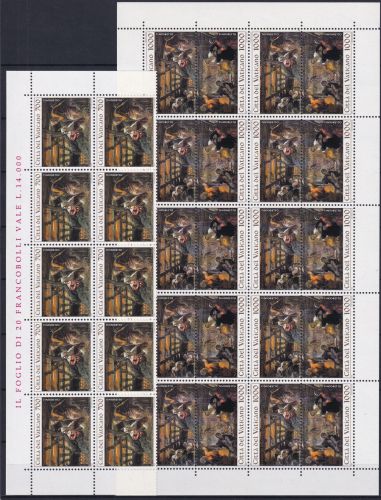 Vatikan 1133-1135 postfrisch als 10er Bogenteile #OM784