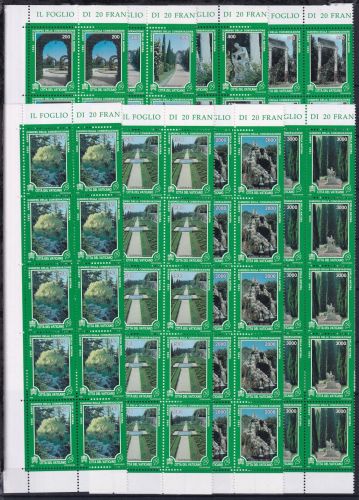 Vatikan 1145-1152 postfrisch als 10er Bogenteile #OM790