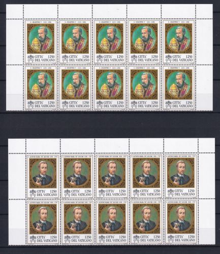 Vatikan 1188-1189 postfrisch als 10er Bogenteile #OM796