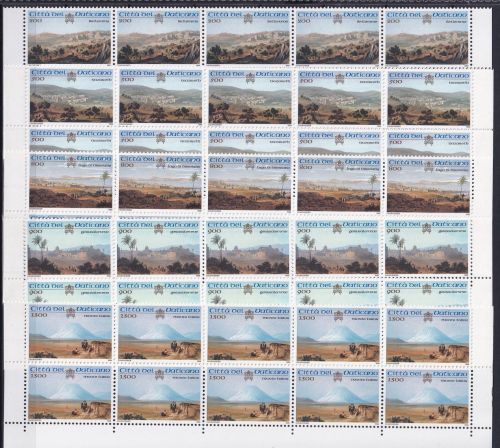 Vatikan 1284-1288 postfrisch als 10er Bogenteile #OM815