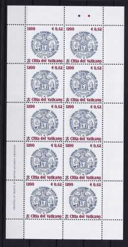 Vatikan 1393 postfrisch als Kleinbogen #OM836