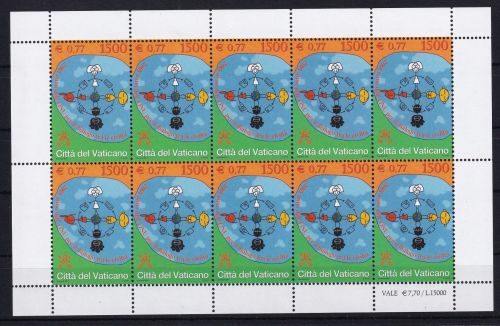 Vatikan 1374 postfrisch als Kleinbogen #OM837