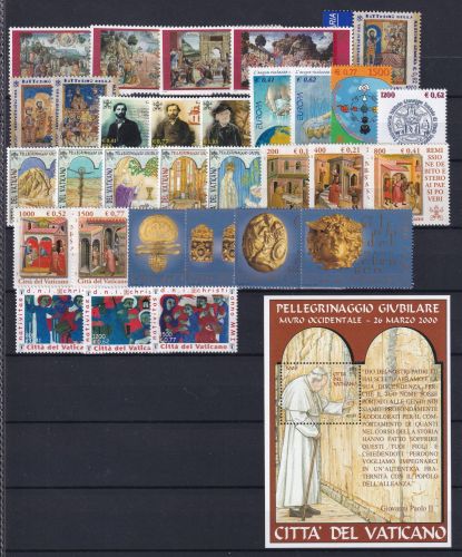 Vatikan Jahrgang 2001 postfrisch #OM843