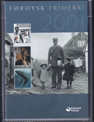 Färöer Jahrgang 2001 postfrisch als Jahresmappe #OM858
