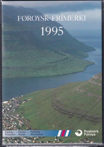 Färöer Jahrgang 1995 postfrisch als Jahresmappe #OM865