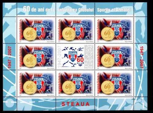 Rumänien 6203 I postfrisch als Kleinbogen #OM885