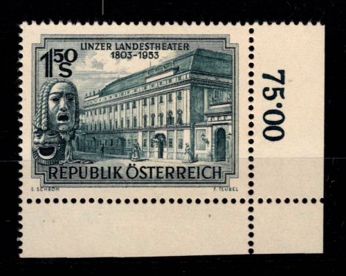 Österreich 988 postfrisch Eckrand ur #OM572