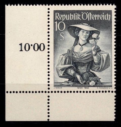 Österreich 926 postfrisch Eckrand ul #OM574