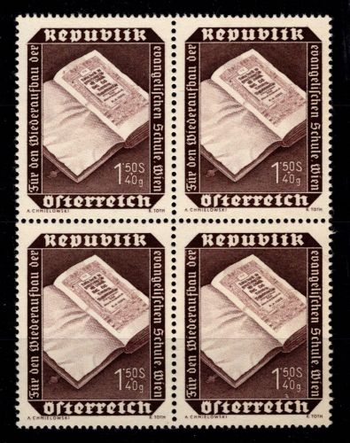 Österreich 991 I postfrisch als 4er Block #OM585