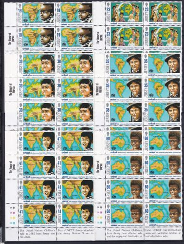 Jersey 727-732 postfrisch