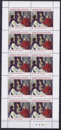 Vatikan 1533 postfrisch als Kleinbogen #OM714