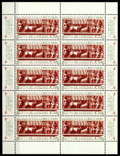 Vatikan 1513 postfrisch als Kleinbogen #OM722