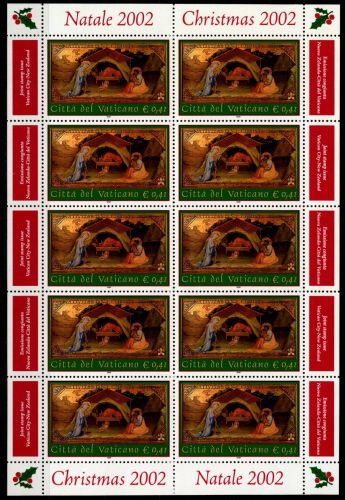 Vatikan 1427 postfrisch als Kleinbogen #OM731